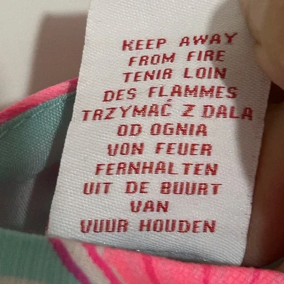 Tommy Bahama Pink and Blue Kids Casual Dress - Picture 6 of 6